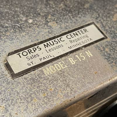 Vintage 1964 Ampeg B-15N head image 5