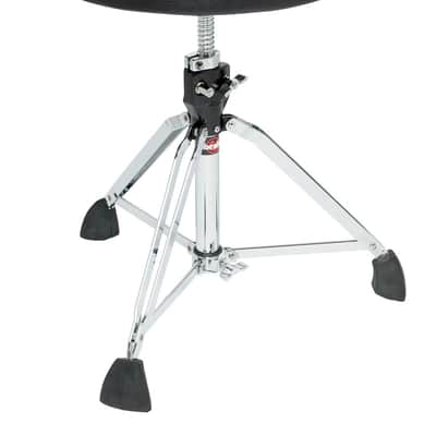 Gibraltar 9608MW2T 9000 Series 17" Airtech Mesh Saddle Drum Throne image 5