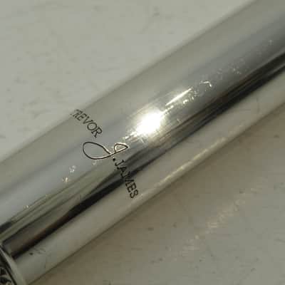 Trevor James Master Series II Solid Silver Professional Flute with Cases image 7