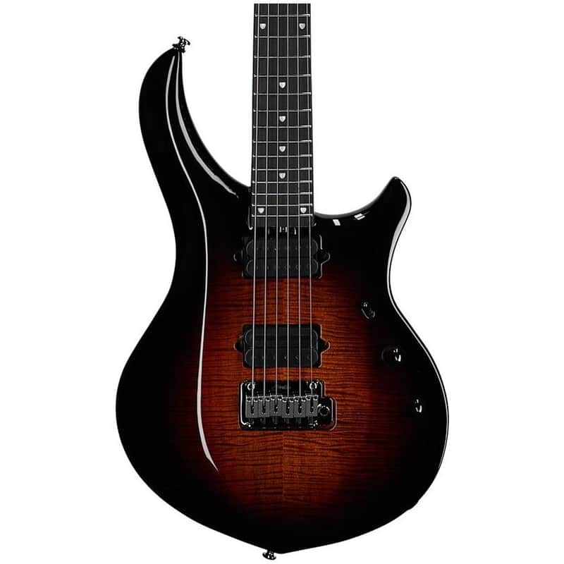 Sterling by Music Man MAJ200XFM Majesty Electric Guitar, Tiger Eye, Open Box (Very Good) image 1