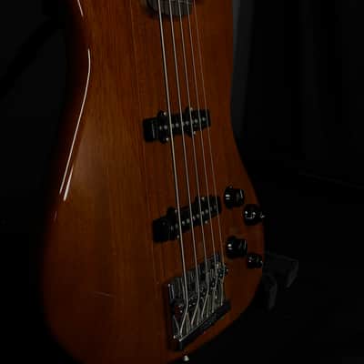 Fender Deluxe Active Jazz Bass Okoume V 2015 - Natural image 3