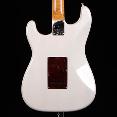 Used Fender American Custom Shop Stratocaster Electric Guitar - Aged White Blonde image 2