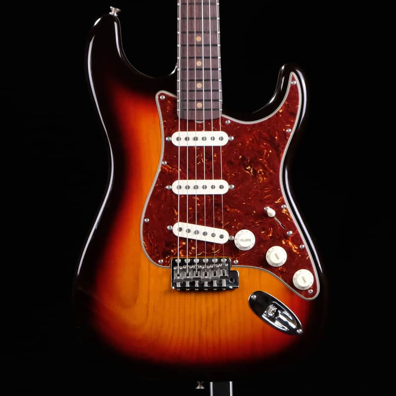 2024 Fender Custom Shop Limited Edition Roasted Pine Stratocaster DLX Closet Classic - Chocolate 3-Color Sunburst image 1
