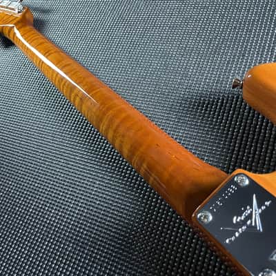 Fender Custom Shop Artisan Dual P90 Koa Strat, NOS, Rosewood Fingerboard- Aged Natural image 11