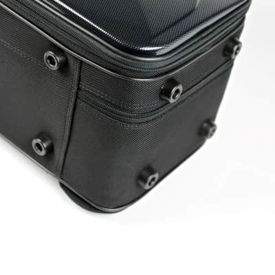 BAM TREK3022SC NEW TREKKING TENOR SAX CASE SILVER CARBON image 2