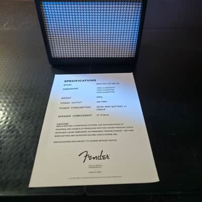 Fender MD20 Mini Deluxe Amplifier 2010s - Black image 2