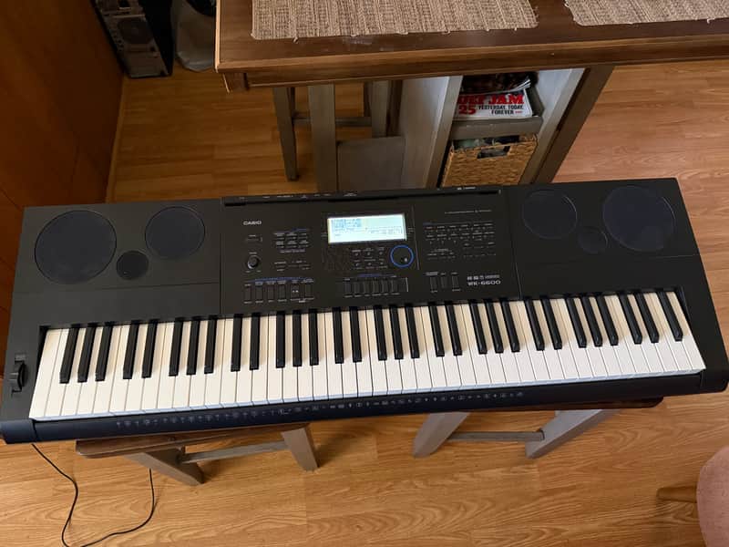 Casio WK-6600 76-Key Portable Workstation Keyboard | Reverb