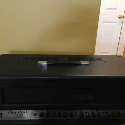 Randall Rh200 guitar amp head 200 watt. image 10