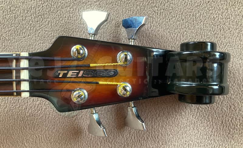 ベース TEISCO FB-2 MIJ Scroll Head Violin Bass TEISCO FB-2 1968 w/HSC SCROLL HEAD VIOLIN BASS VINTAGE MIJ *RARE