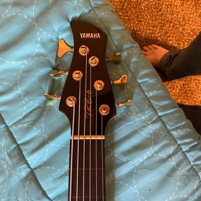 Yamaha TRB 6 Fretless Bass Guitar prev. owned by JOHN MYUNG of Dream Theater 1992 Translucent Purple image 3