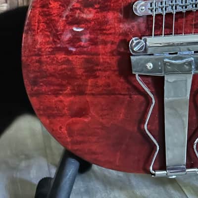 Gibson Les Paul Studio with Vintage Tuners 2012 - Wine Red image 5