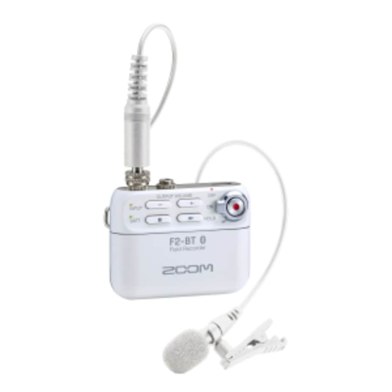 Zoom - F2-BT - field recorder Bluetooth + Microfono lavalier - bianco image 1