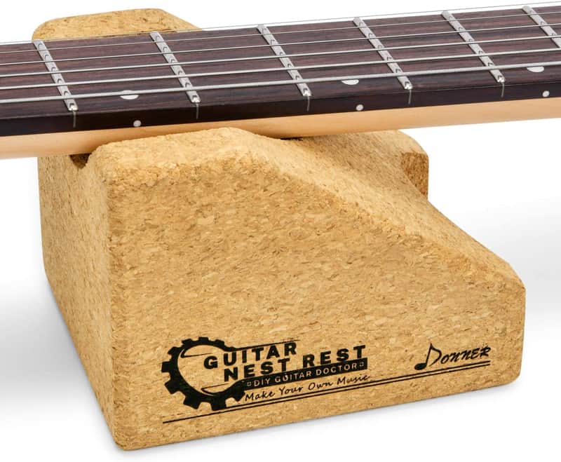 Guitar Neck Pillow Support Rest Cradle for String Instrument Changing Strings Repair Clean Care Tool image 1