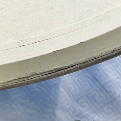 Ludwig 14" X 22" 64/65 Blue Sparkle Bass Drum Shell Sm. Keystone #500849 - LBSBDS-701-22 image 7