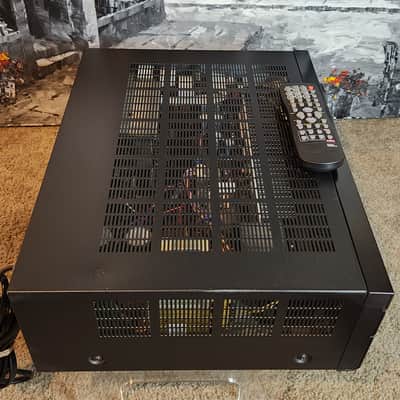 Yamaha Yamaha HTR-5660 is a 6.1-channel home theater receiver 90s - Black image 9