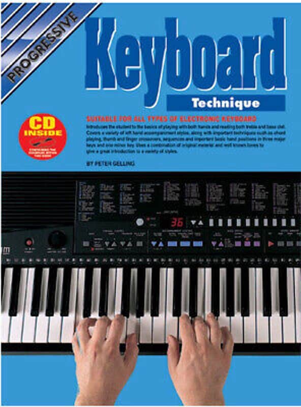 Learn How To Play Keyboard - Piano & Keyboard Technique Tutor Music Book CD - F2 image 1