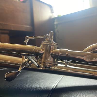 Rotary trigger f attachment trombone 2010s - Silver brass image 10