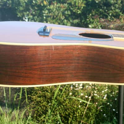 Morris TF-60 D size Guitar Jacaranda Body 1990's - Natural+Hard Case FREE image 16