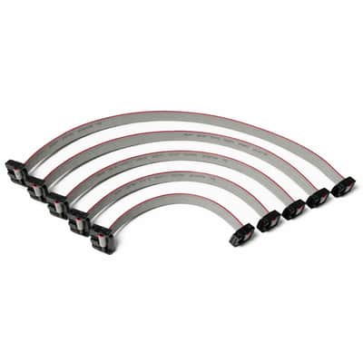 5Pcs set Eurorack Power Ribbon IDC Cable 10-16 Pin 10-30cm Length image 1