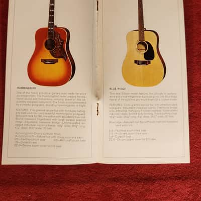 1970 Gibson Jumbo Flattops Catalog image 4