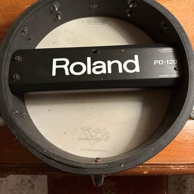 Roland PD-120 V-Pad 12" Dual Trigger Mesh Drum Pad 2010s - Blue image 2
