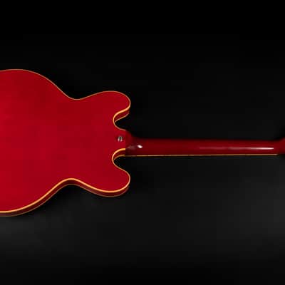 1990 Gibson ES-335 Dot Reissue - Cherry | Vintage USA Post Norlin Era Semi-Hollow Bill Lawrence Humbucker | OHSC image 10