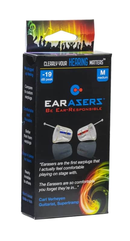 Persona Medical Earasers Musicians Hi-Fi Earplugs Small image 1