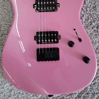 Charvel Pro-Mod Plus San-Dimas Style 1 HH HT E, Ebony Fingerboard, Platinum Pink image 3