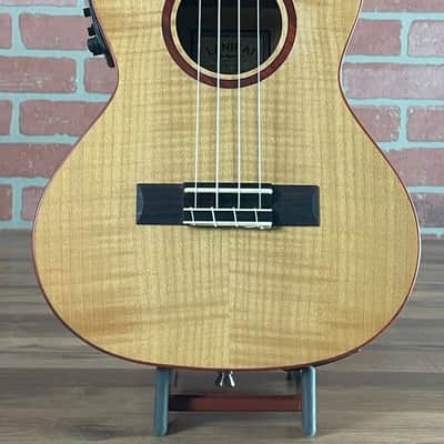 Lanikai Flame Maple Tenor Acoustic-electric Ukulele image 2