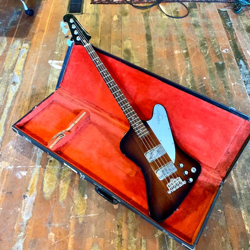 Orville by Gibson Thunderbird bass guitar c 1987 Tobacco sunburst