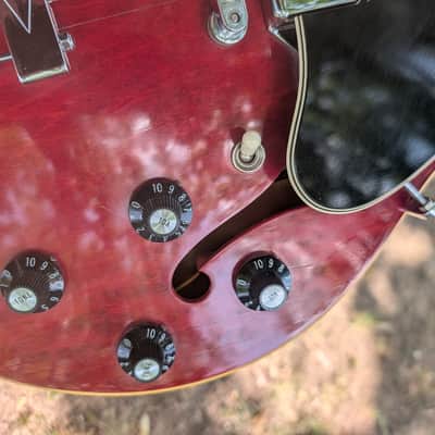 Gibson ES-330TD 1967 - Cherry Red P90 image 14
