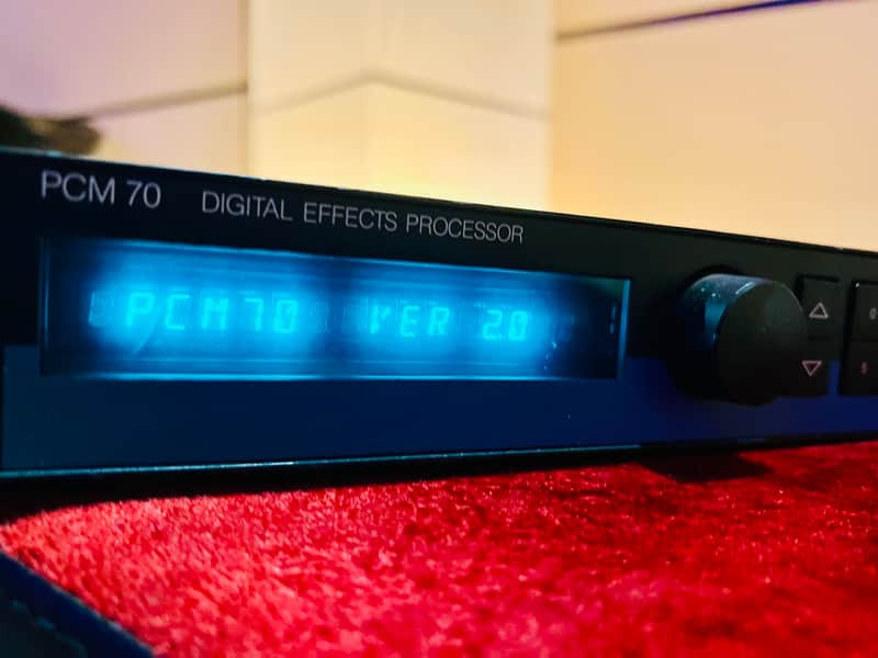 Lexicon PCM 70 Digital Effects Processor 1980s - Black image 1