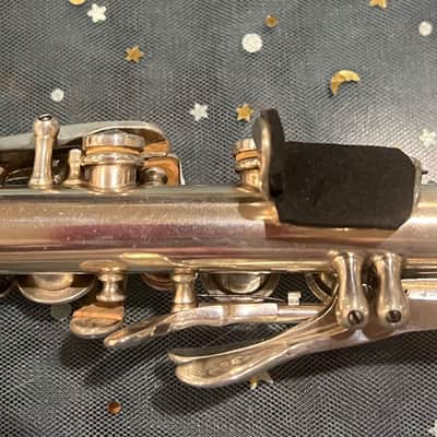 H.Bettoney "Silva Bet" Metal Clarinet 1930-40 - Silver image 15