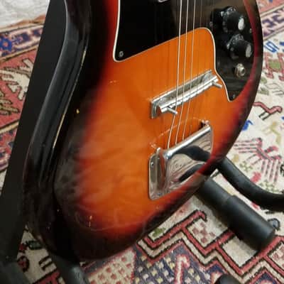 Harmony H801 Double Cutaway Solid Body Guitar 1960s USA image 13