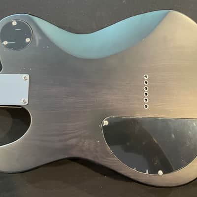 IYV ITA-450 SB Satin Black Tele Style w/ Twin Humbuckers image 9