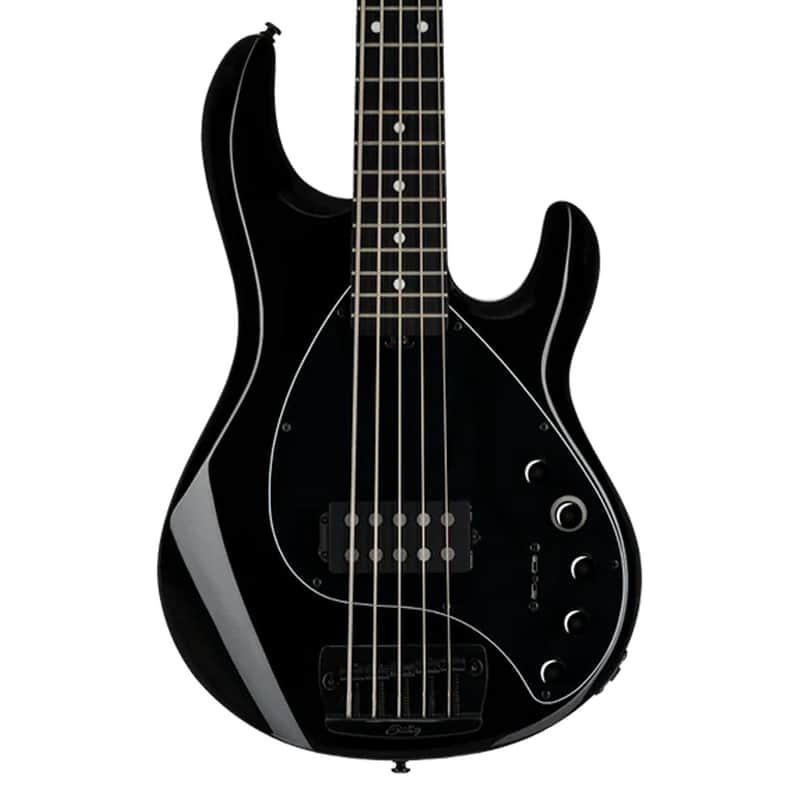 Sterling by Music Man DarkRay 5 5-String Bass Guitar - Black image 1
