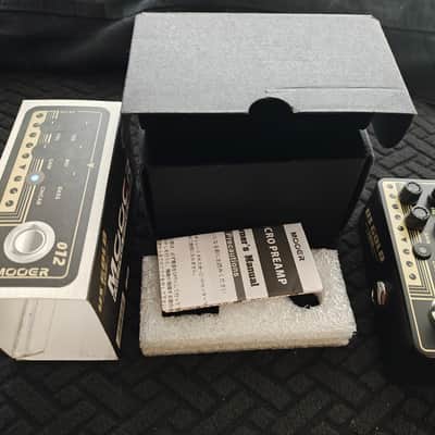 Mooer 012 Friedman (US Gold) Micro Preamp 2010s - Black image 4