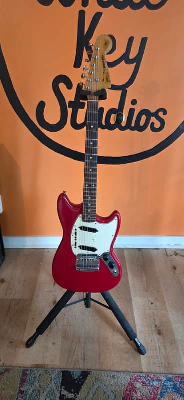 1965 Fender Mustang A neck, original pickups, Please Read info! - Fair