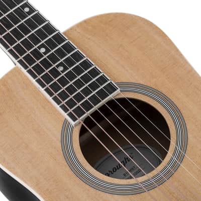 Boroughs B15MNT 3/4 Size Acoustic Guitar, Natural image 11