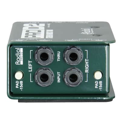 Radial ProD2 Dual Stereo Passive Direct Box Guitar Bass Keys PROAUDIOSTAR image 4