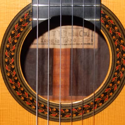 YUKINOBU CHAI No20 1976 - SANTOS HERNANDEZ CLASS - CLASSICAL CONCERT GUITAR - SPRUCE/BRAZILIAN ROSEWOOD image 9