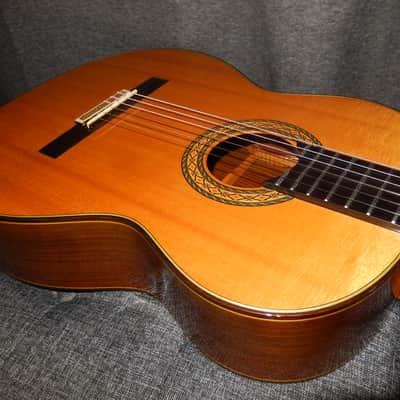 HAND MADE IN 2001 - TAKAMINE No10 - SWEET AND POWERFUL CLASSICAL CONCERT GUITAR image 13