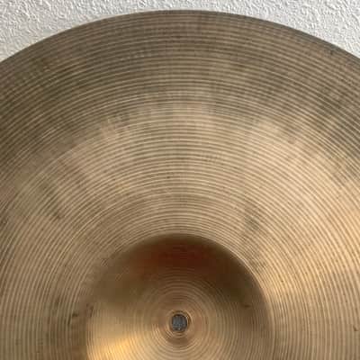 21" A. Zildjian Hollow Logo Ride Cymbal - 1970’s image 9