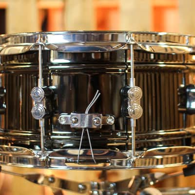 PDP 6.5x14 Concept Black Nickel over Steel Snare Drum - PDSN6514BNCR image 3