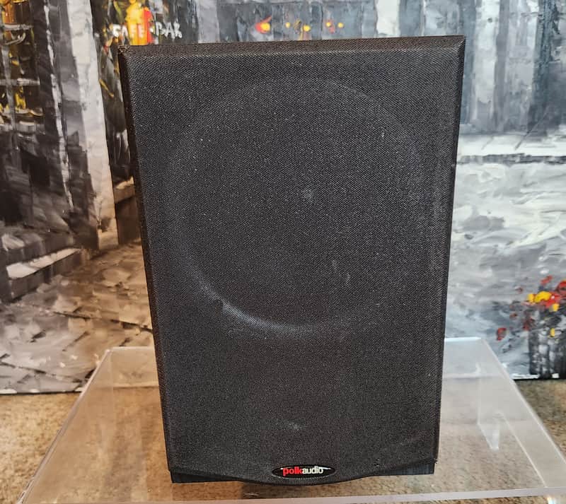Polk Polk Audio R150 , 2-way bookshelf speaker (1 SPEAKER ONLY) 90s  - Black