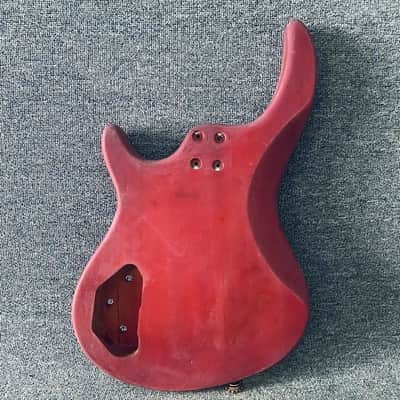 Red Bass Body for 5 or 6 String Project image 8