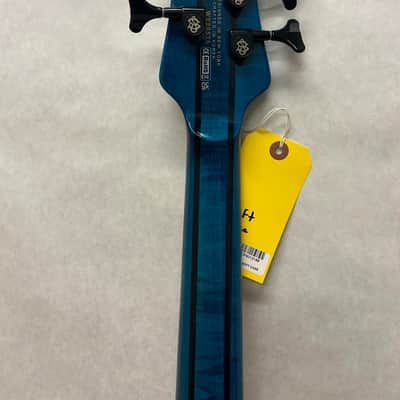 Spector NS DIMENSION 5 STRING 2022 - BLACK AND BLUE image 6
