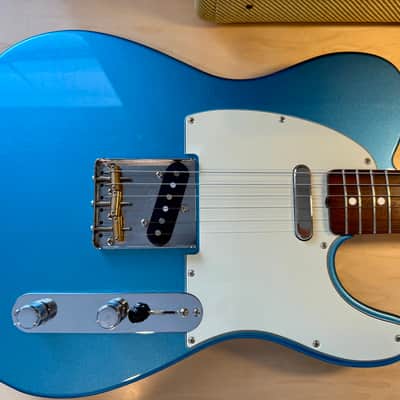 Fender Traditional II ’60s Telecaster MIJ (2020) - Lake Placid Blue - Upgraded Saddles, All Original Parts Included image 5