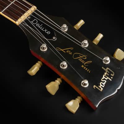 1973 Gibson Les Paul Deluxe - Cherry Sunburst | USA Vintage Kalamazoo Norlin Era Gibson Mini Humbucker Pickups Collector's Condition 4.05kg | OHSC image 9