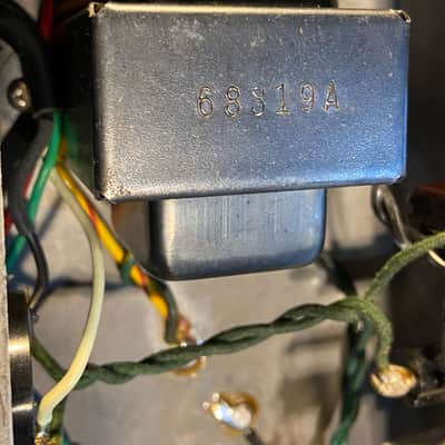 1961 Fender Reverb Unit Vintage Pre CBS Brown Guitar Effect! image 12